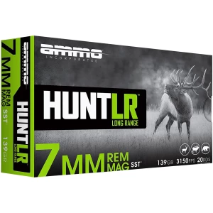 Ammo Inc Signature Hunt 7mm Remington Magnum 139 gr Super Shock Tip 20rd box