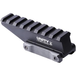 Unity Tactical F.A.S.T. Absolute Riser mount black anodized, 2.26 inches optical centerline