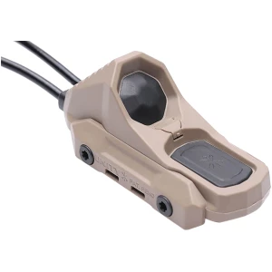 Unity Tactical AXON remote switch for SureFire/Crane laser in Flat Dark Earth with 7-inch cable