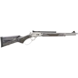 Marlin 1894 SBL lever-action rifle 16.1 in stainless with gray laminate stock