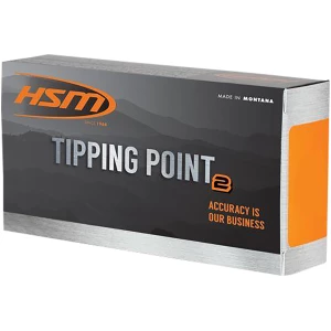 HSM Tipping Point 2 6.5x55 Swedish 140gr SST 20rd box