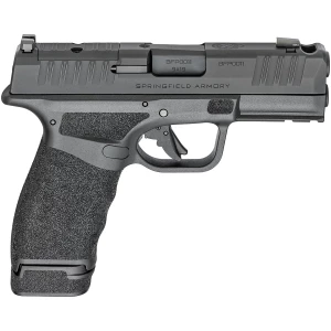Springfield Armory Hellcat Pro Comp OSP 9mm pistol with integral compensator and two magazines