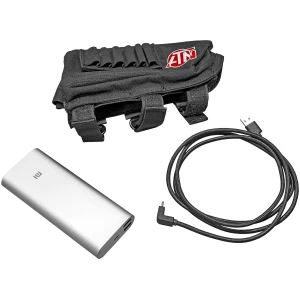 ATN ACMUBAT160 20,000 mAh extended battery pack with buttstock pouch