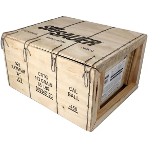Sig Sauer 6.8x51 Hybrid Ball 113gr ammunition 920-round crate