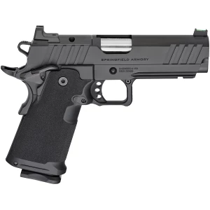 Springfield Armory 1911 DS Prodigy 9mm pistol, 4.25-inch barrel, black Cerakote, optics-ready slide