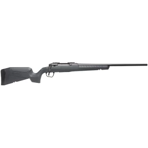 Savage Axis 2 Compact Gen II .300 AAC Blackout 16.13 in gray synthetic stock side view
