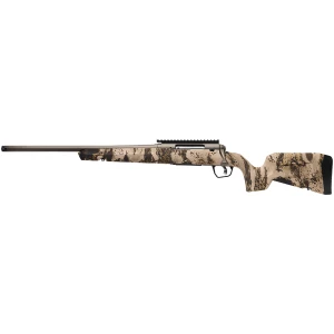 Savage AXIS 2 Pro Compact 7mm-08 left-hand rifle with Western camo stock and 20in threaded barrel