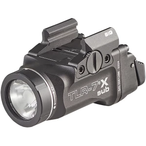Streamlight TLR-7 X Sub USB 500 lumen weapon light for SIG Sauer P365 and P365 XL