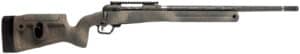 Savage 110 Pro Pursuit .300 WSM 20-inch carbon-fiber threaded barrel, olive green Cerakote, woodland camo stock