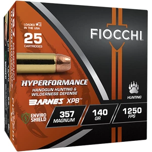 Fiocchi Hyperformance Hunt .357 Magnum 140 gr XPB 25rd box