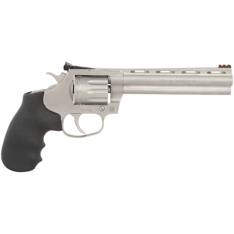 Colt King Cobra Target Revolver .22 LR 6-inch matte stainless with Hogue overmolded grip