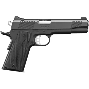 Kimber Custom II 1911 .45 ACP 5-inch matte black pistol with synthetic Double Diamond grips
