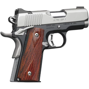 Kimber Ultra CDP II .45 ACP 3-inch pistol with KimPro II frame and rosewood grips