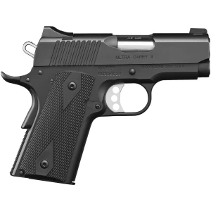 Kimber Ultra Carry II pistol .45 ACP 3-inch barrel matte black with black synthetic checkered grip