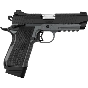 Kimber KDS9C Rail 9mm pistol, gray and black finish, 4.09 inch barrel