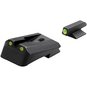 Kimber Mfg.,inc ML11219 1911 Tactical Wedge Fixed Night Sight Set Green/Tritium Black Outline Front Sight-Green/Tritium Black Outline Rear Sight