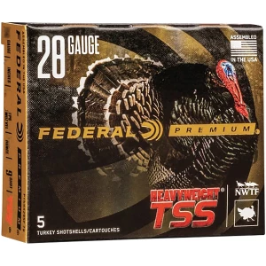 Federal Heavyweight TSS 28ga 1-1/4oz #9 shotshell 5-count box