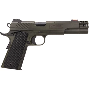 Kimber Rampart .38 Super 5-inch OD Green Cerakote 1911 with Black LOK G10 grips