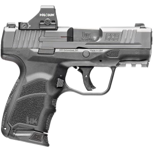 H&K CC9 9mm 3.32in sub-compact pistol, optics-ready, DLC slide