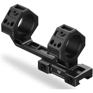 Swamp Fox Hostile Engagement 30mm 45 degree offset mount in matte black