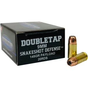 Double Tap SnakeShot Defense 9mm Luger 20rd box