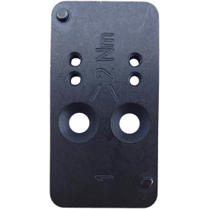 Heckler & Koch VP9 Optics Plate #1 black steel mounting plate compatible with Meopta, EOTech MRDS, Noblex, Meprolight