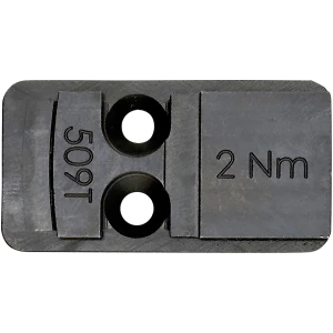H&K steel mounting plate for VP9 VP9L OR models, black