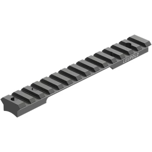 Leupold BackCountry cross-slot one-piece base for short action rifles, 20 MOA, black aluminum