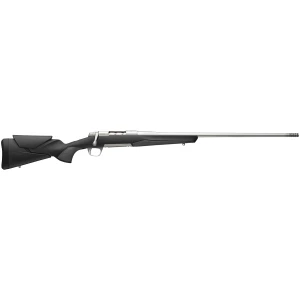 Browning X-Bolt 2 Hunter rifle with 24-inch stainless threaded barrel and black Vari-Tech synthetic stock