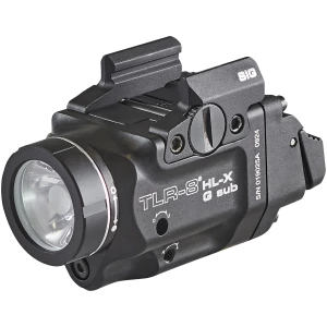 Streamlight TLR-8 HL-X G sub weapon light with integrated green laser