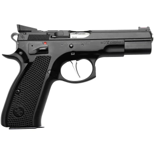 CZ-USA 75 Shadow RDS OR 9mm pistol with optic-cut slide and black checkered aluminum grips