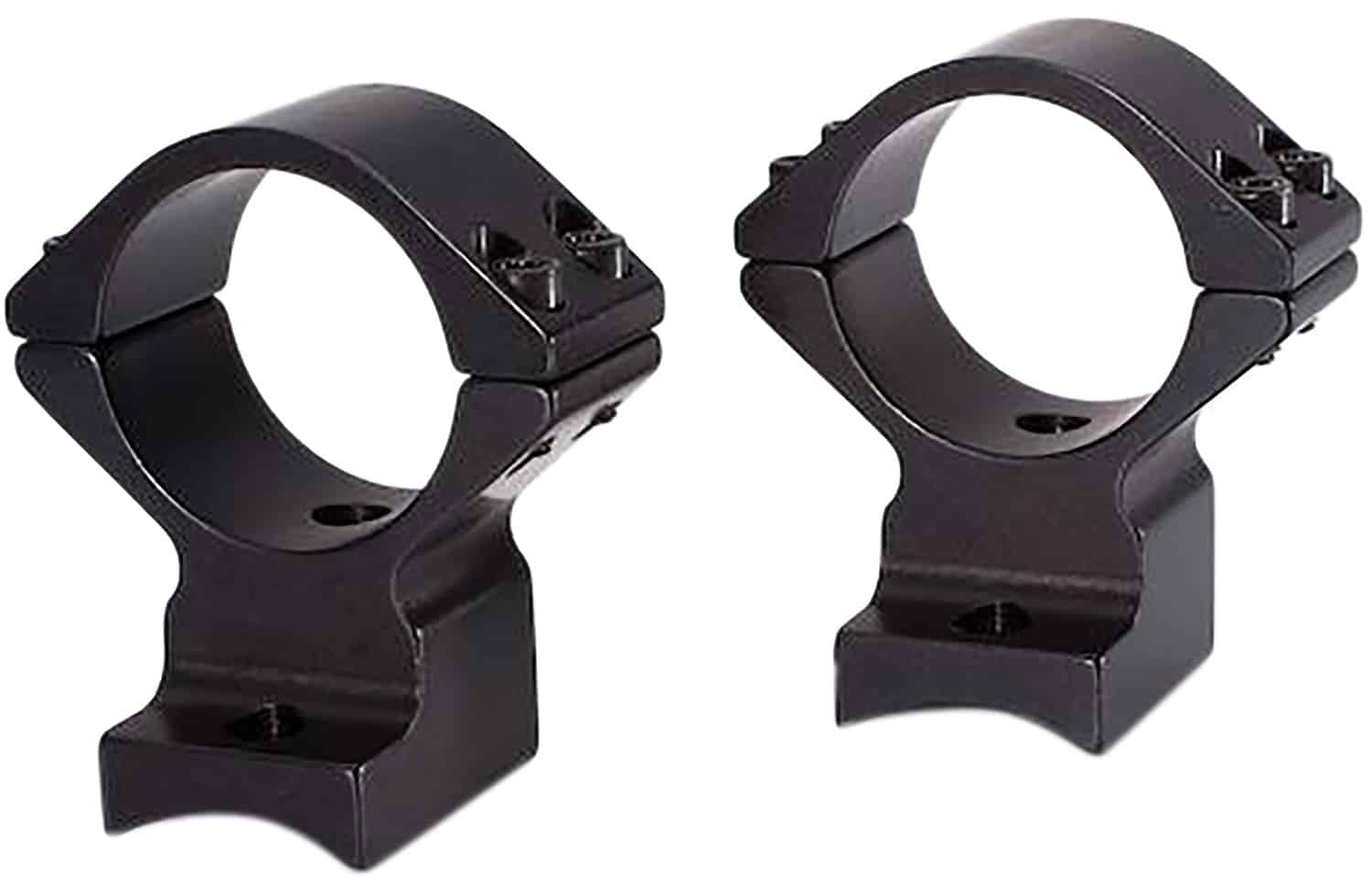 Talley 2-piece scope mount and rings, 1-inch tube, medium height, black-matte