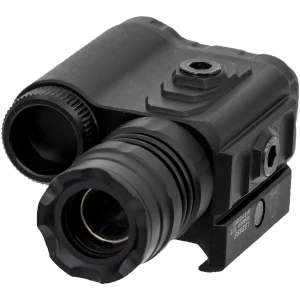 UTG BullDot compact green laser on Picatinny mount with remote pressure switch
