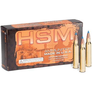 HSM 204R3N .204 Ruger 32gr BlitzKing ammunition box - 20 rounds per box