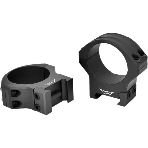 Warne Maxima Horizontal 34mm medium matte scope rings on Picatinny rail