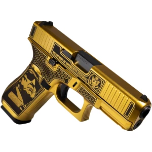 Glock G47 Gen5 MOS 9mm Glamour Glock Gold Cerakote with 4.49-inch barrel