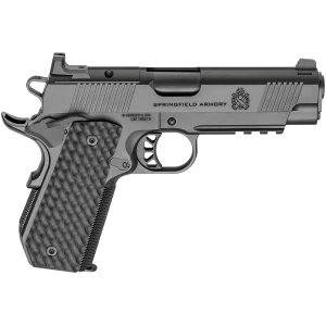 Springfield Armory 1911 TRP AOS 9mm black optics-ready handgun side view