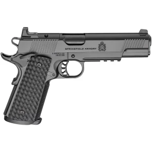Springfield Armory 1911 TRP AOS 9mm 5in black pistol with optic cut and light rail
