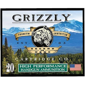 Grizzly Ammo .38 Special 148gr FMJ Flat Point ammunition box and cartridges