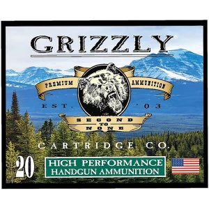 Grizzly Ammo GC38SP+P9 .38 Special +P 148 gr FMJ Flat Point box - 20 rounds