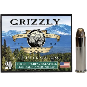 Grizzly Ammo GC357M9 .357 Magnum 148 gr Jacketed Hollow Point box - 20 rounds