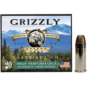 Grizzly Ammo GC44SP5 .44 Special 240 gr JHP box 20 rounds