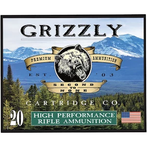 Grizzly Ammo .45-70 Government 525 gr FMJ-FP box