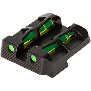 HiViz TRLW11 LiteWave Rear Sight Green/Red Interchangeable Fits Taurus G3, G3 Tactical, G3C, GX4, GX4XL, GX4 Carry