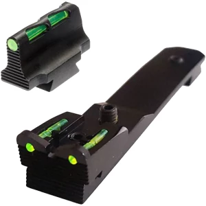 HiViz HHVS570 LiteWave Front/Rear Green/Red/White for Rifle Henry H009CC, H010, AW, WL, H012CR, M, MR