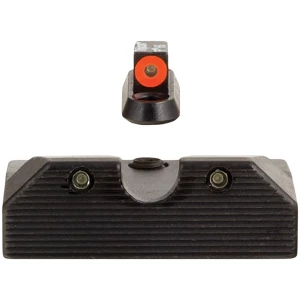 Trijicon 601081 HD XR Night Sight Set Green Tritium/Orange Outline Front, Green Tritium Rear, Black Frame, Fits CZ P-10/P-10C