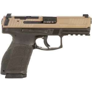 Heckler & Koch VP9A1 9mm full-size pistol with 4.53" barrel and flat dark earth slide