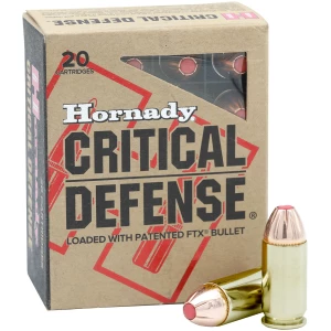 Hornady Critical Defense .45 Auto +P 185gr FTX 20rd box product image