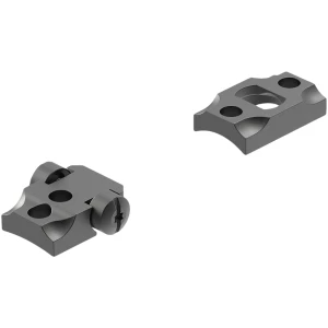 Leupold 2-piece standard steel scope base for Remington Model 7 in matte black