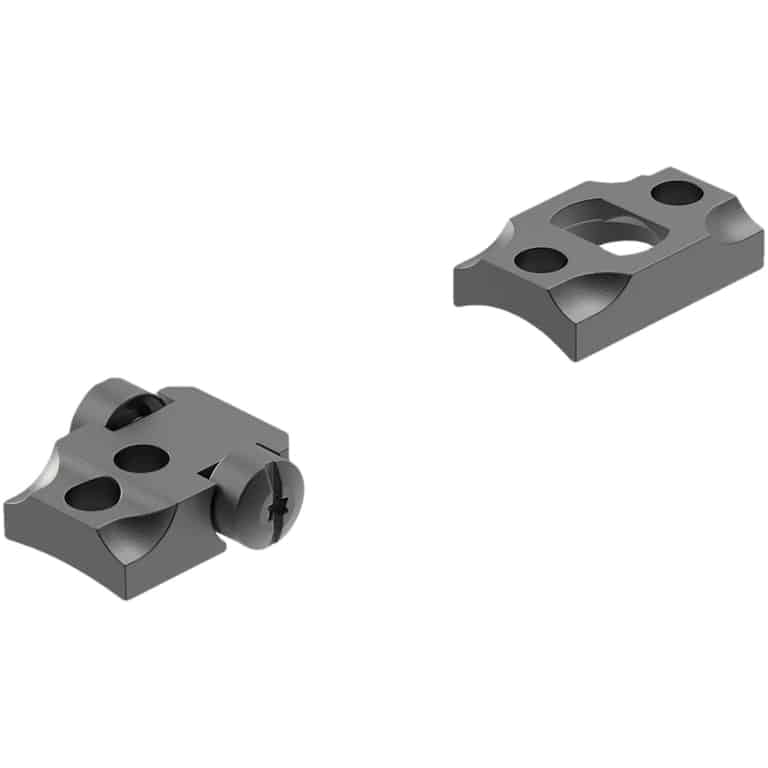 Leupold 2-piece standard steel scope base for Remington Model 7 in matte black